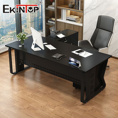 Witte bureau in moderne stijl Houten materiaal