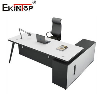 Commerciële stijl Executive Office Desk Voorbeeld Houten bureau