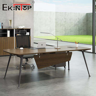 Custom Business Style Uitvoerende kantoor bureaus Houten tafel Alle moderne bureau