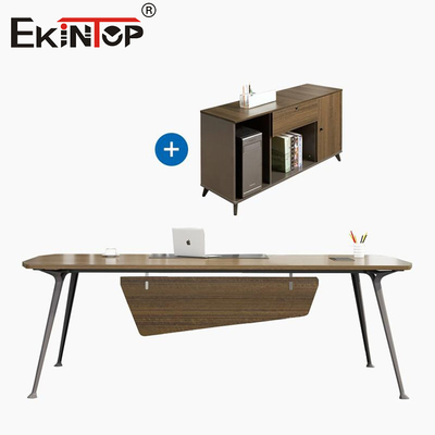 Custom Business Style Uitvoerende kantoor bureaus Houten tafel Alle moderne bureau