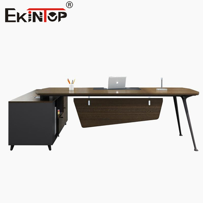 Hoogwaardige computer tafel kantoor bureau met opslagkast allemaal modern bureau