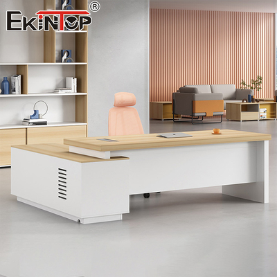 Custom Modern Stijl Walnoot Houten Bureaustafel Alle moderne bureau