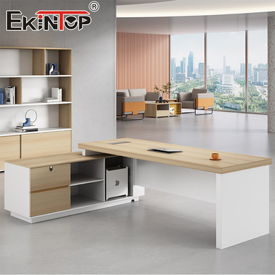 Custom Modern Stijl Walnoot Houten Bureaustafel Alle moderne bureau