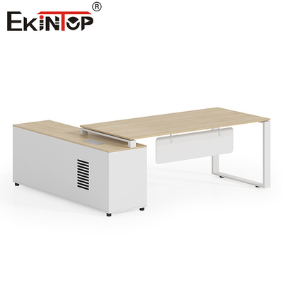 Goedkope moderne ontwerp L-vormige kantoor bureau monsters alle moderne bureau