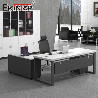 Aanpassing L-vormige Executive Office Desk voor moderne werkruimtes