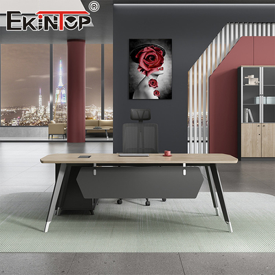 Bureau in industriële stijl Meubelen Uitvoerend bureau met laden