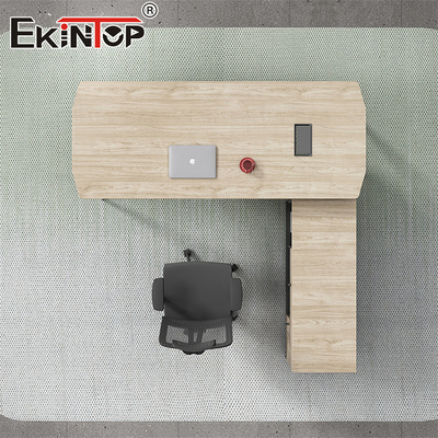 Moderne ontwerp kantoormeubelen Houten bureau Houten bureau Uitvoerend bureau met laden