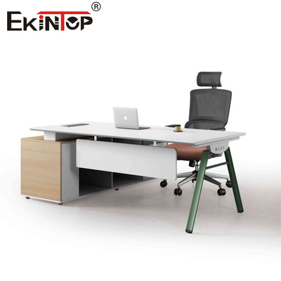 Hoogwaardig L-vormig kantoor bureau Meubels leverancier Custom Made Desk