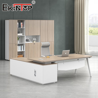 Commerciële stijl kantoor bureau meubel manager tafel op maat gemaakt bureau