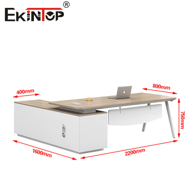 Bureau bureau in industriële stijl op maat gemaakt bureau met houten materialen