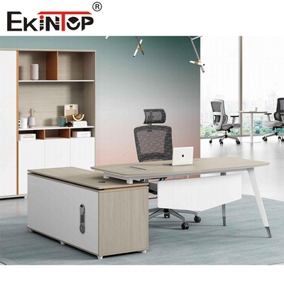Nieuwe ontwerp stijl kantoor bureau met metalen benen Custom Made Desk