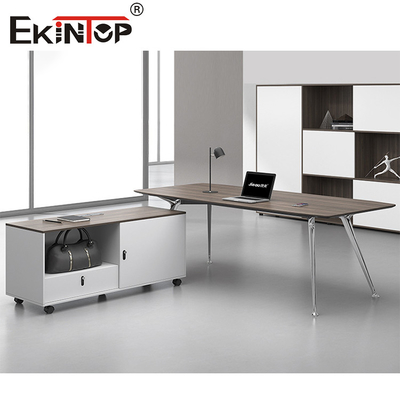 Hoge kwaliteit minimalistische stijl modern kantoor bureau op maat gemaakt bureau
