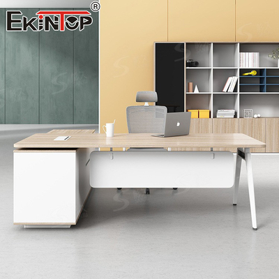 Walnut Executive Office Desk Moderne stijl Custom Made Desk