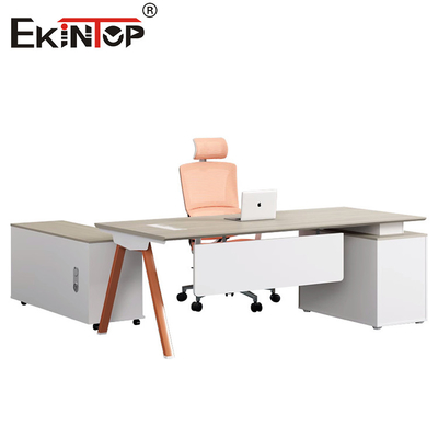 Minimalistische stijl Witte kantoor bureau opslagkasten modulair bureau meubilair