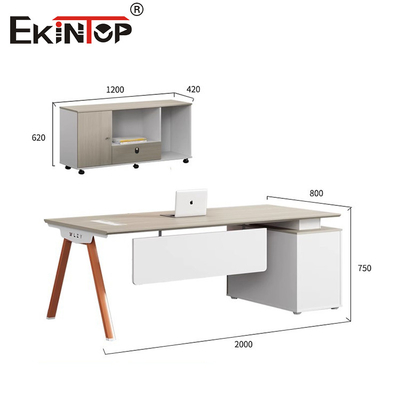 Kantoormeubilair Set Uitvoerend Tafel Kantoor bureau Modulair bureau meubilair