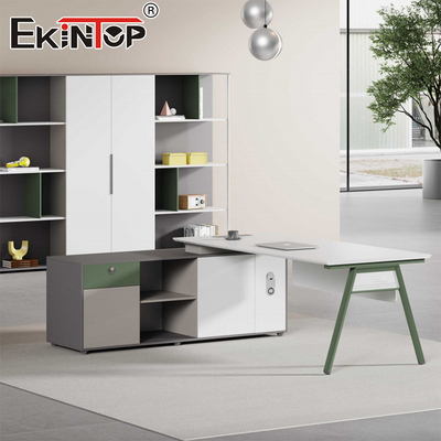 Directe fabrikant Op maat gemaakte kantoor bureau modern ontwerp modulair bureau meubilair