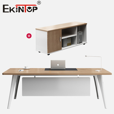 Bedrijfsmeubels Manager Uitvoerend kantoor Schrijftafel Kantoorruimte Modulair bureau meubilair