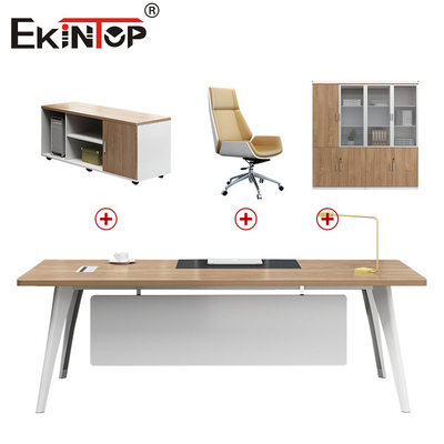 Moderne tafel Home Office Gebouwmeubilair Set Bureaubureau Schrijftafel Modulair Bureaumeubilair