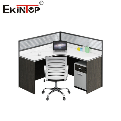 Minimalistische stijl Single Workstation Office Desk Design Klein bureau