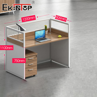 Moderne houten computer bureau kantoor bureau klein bureau tafel