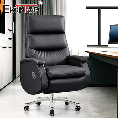 Draaibare leerstoel Ergonomische kantoormeubelen Bedrijfsstoelen