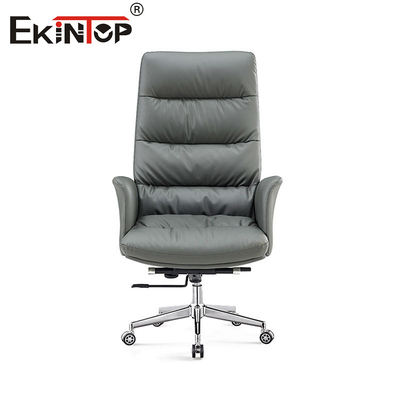 Moderne ergonomische Executive Leather Leather Office Chair Home Office Desk Chair