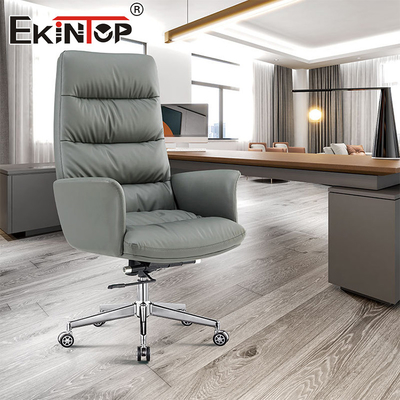 Groothandel Prijs Lederafdelingsstoel Moderne stijl Thuis Office Deskstoel