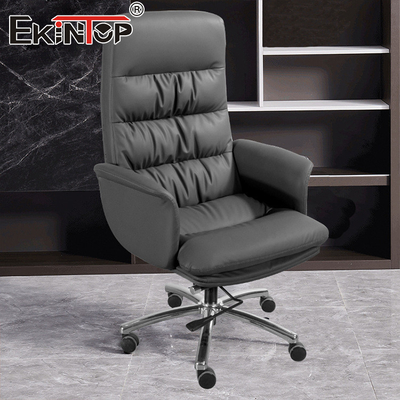Moderne comfortabele hoge rug sofa stoel Leders stoel Custom Breakroom stoelen
