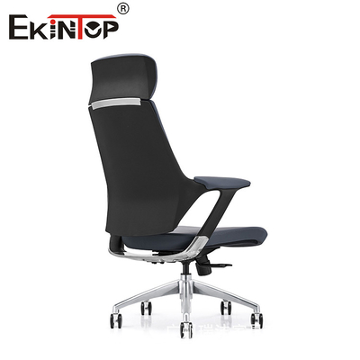 Groothandel Comfortabele 360 graden draaiende witte kantoor leer stoel Breakroom stoelen