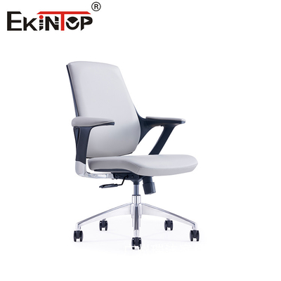 Verstelbare hoge kantoorstoel Mesh Ergonomische kantoorstoel Wielen Breakroom stoelen