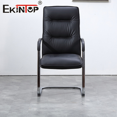 Hoog rug ergonomische uitvoerende metalen frame PU leer kantoor stoel kwaliteit kantoor stoelen