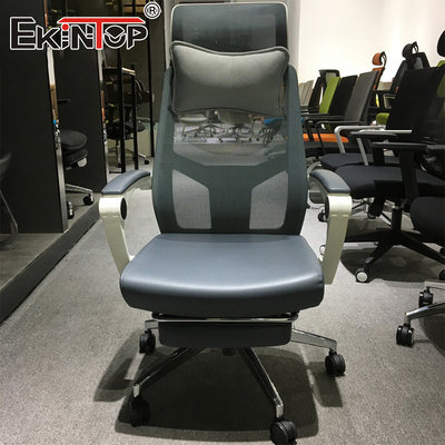 Commerciële draaibare hoge rug gast ergonomische kantoorstoel Full Mesh kantoorstoel