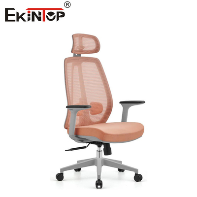 Ergonomische draaibare kantoorstoel met schuimcomfortabele gaasstoel