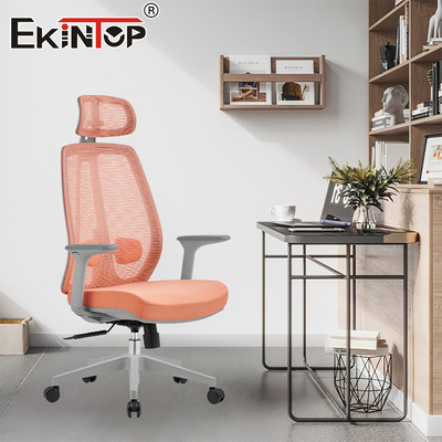 Verstelbare mesh ergonomische moderne draaibare kantoorstoel met PU armsteun