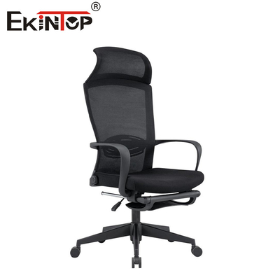 Hoge rug draaiend ergonomisch gaas Robuuste kantoorstoelen met voetzorg