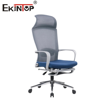 Hoge rug draaiend ergonomisch gaas Robuuste kantoorstoelen met voetzorg