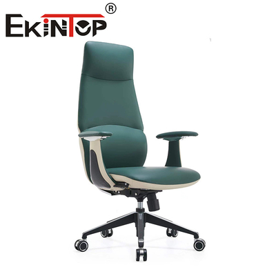 Uitvoerend PU leer ergonomische Home Office conferentie stoel Robuuste kantoor stoel