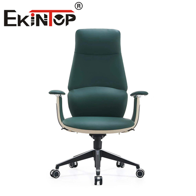 Uitvoerend PU leer ergonomische Home Office conferentie stoel Robuuste kantoor stoel