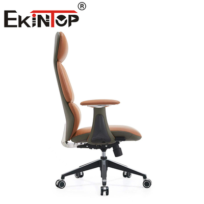Kantoormeubilair Leader PU Manager Stoel Draaibaar Ergonomische kantoorstoel Lederklubstoelen