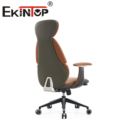Kantoormeubilair Leader PU Manager Stoel Draaibaar Ergonomische kantoorstoel Lederklubstoelen