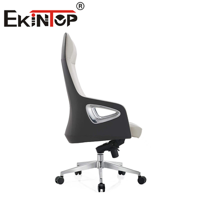 Manager Draaiend leer PU kantoor stoel Lederklub stoelen
