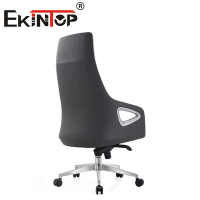 Commerciële meubels Hoog rug kantoor stoel met moderne design Lederklub stoelen