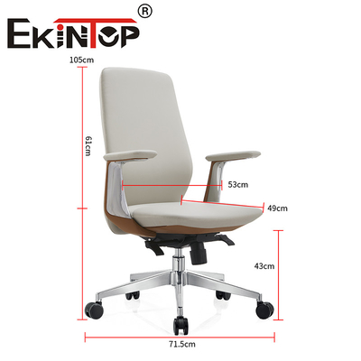 Executive Office Chair Modern Design Lederen Ergonomische Lederen Clubstoelen