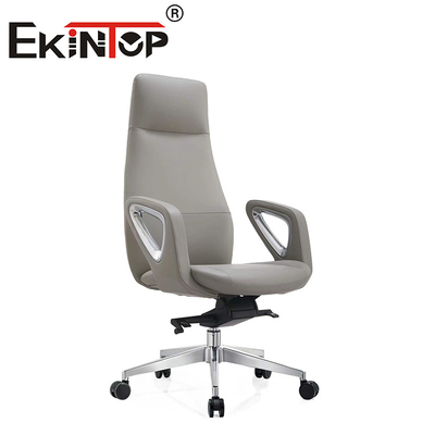 Fabriek Groothandel Manager Draaiend Lederafval PU Executive Chair Lederafval Club stoelen