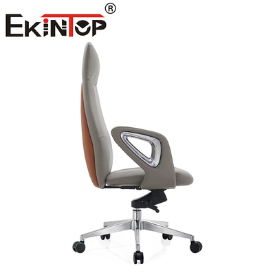 Fabriek Groothandel Manager Draaiend Lederafval PU Executive Chair Lederafval Club stoelen
