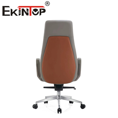 Fabriek Groothandel Manager Draaiend Lederafval PU Executive Chair Lederafval Club stoelen