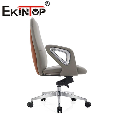 Comfortabele kantoormeubilair Ergonomische kantoorstoel Lederklubstoelen