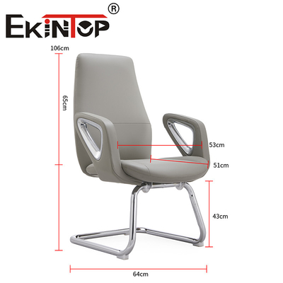 Moderne kantoormeubilair van synthetisch leer leer clubstoelen