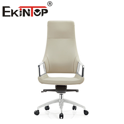 Luxe nieuwe baas draaiende draaiende manager Pu Executive Office Chair Vegan Leer stoel