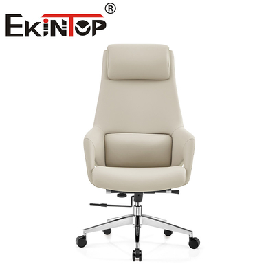 High Back Ergonomische Executive Boss Chair Multifunctionele Moderne Vegan Leders stoel